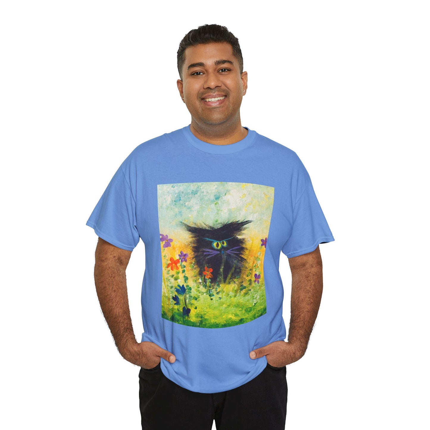 Black Cranky Cat T-Shirt! Free Shipping