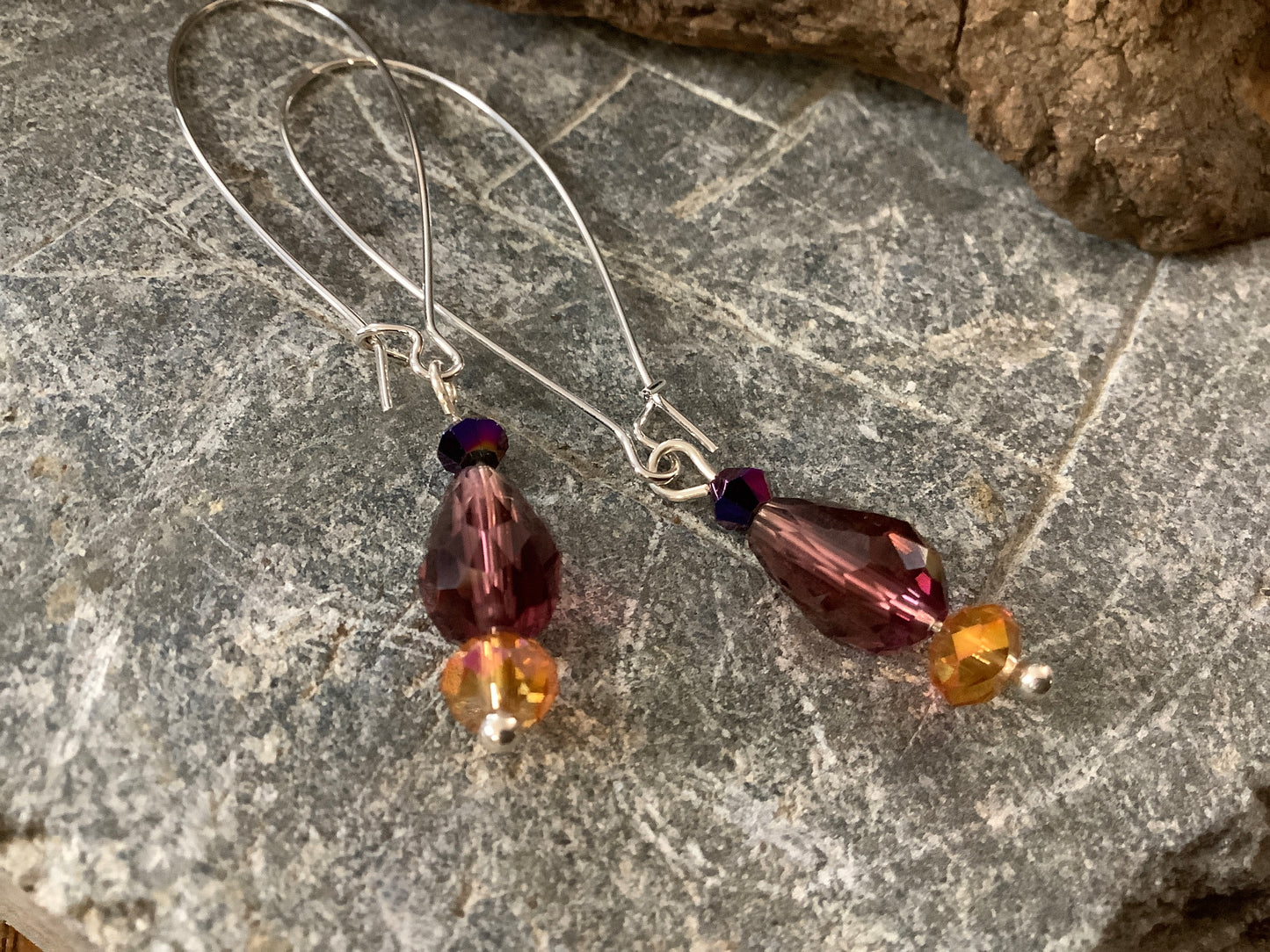 Silver TearDrop Earrings