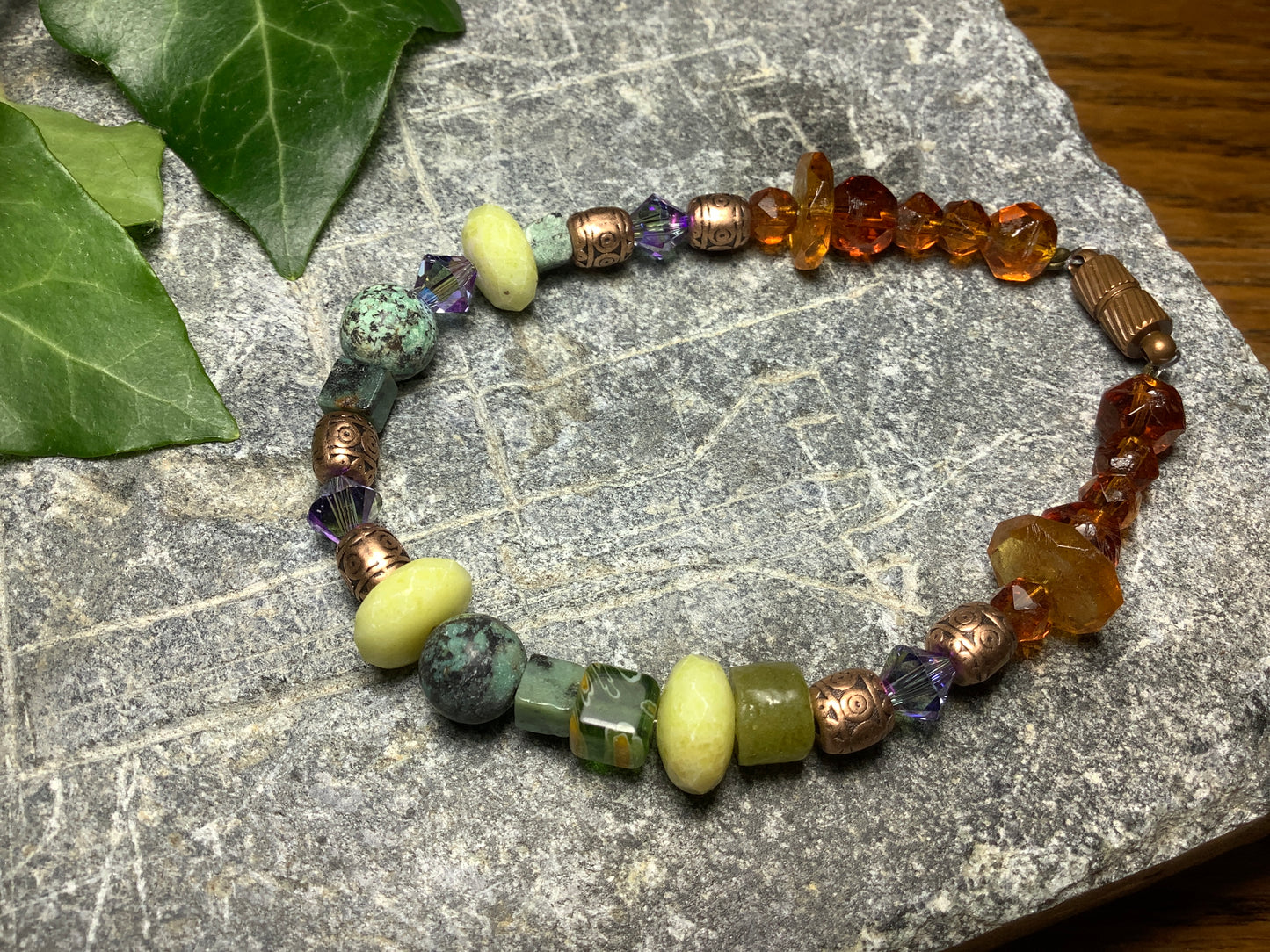 Colors in a Painting Bracelet