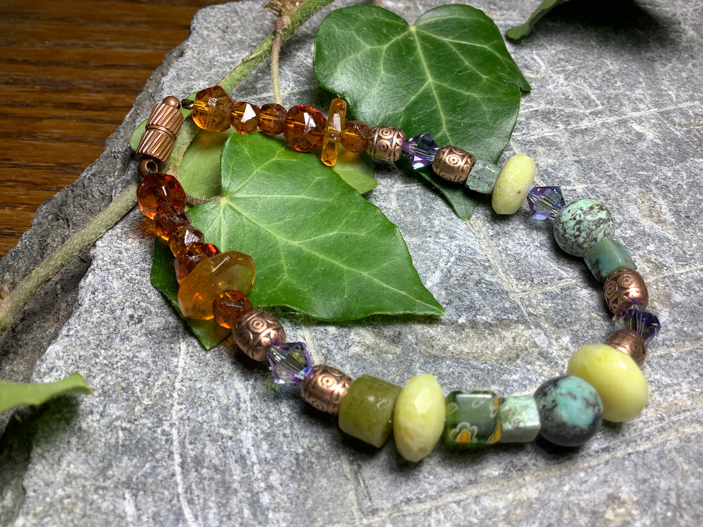 Colors in a Painting Bracelet