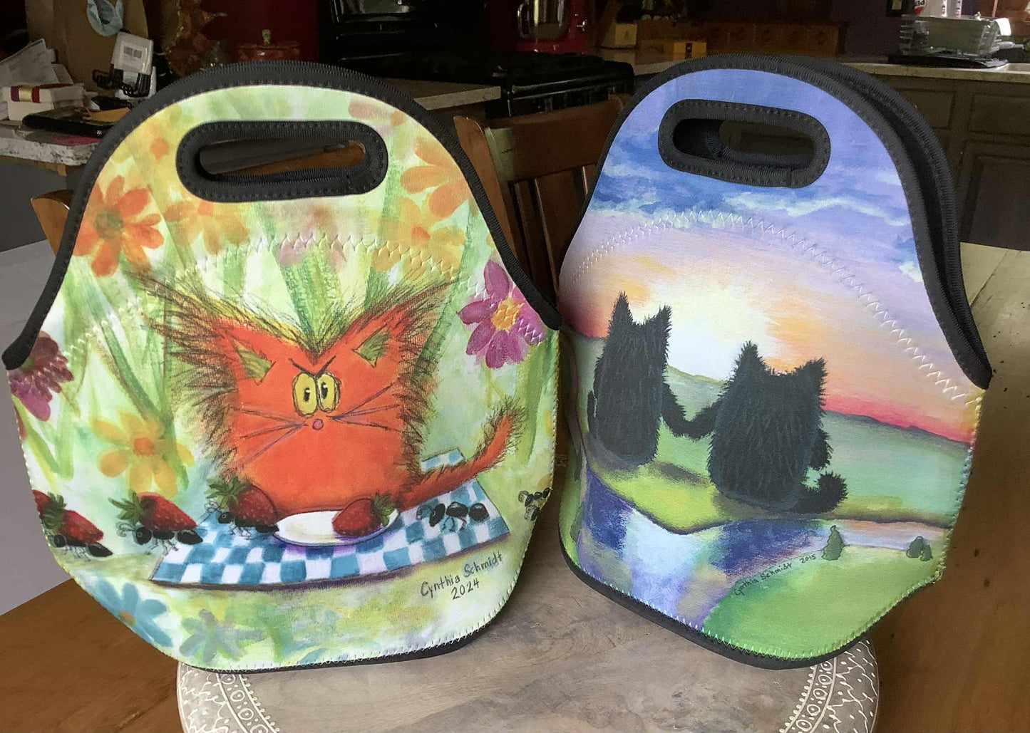 Sunset Buddies — Insulated Lunch Bag