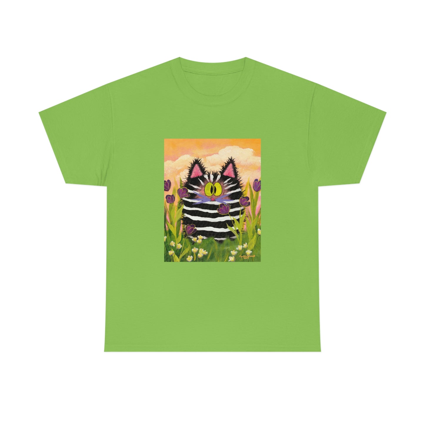 Zebra Kitty - T-Shirt!  Free Shipping!