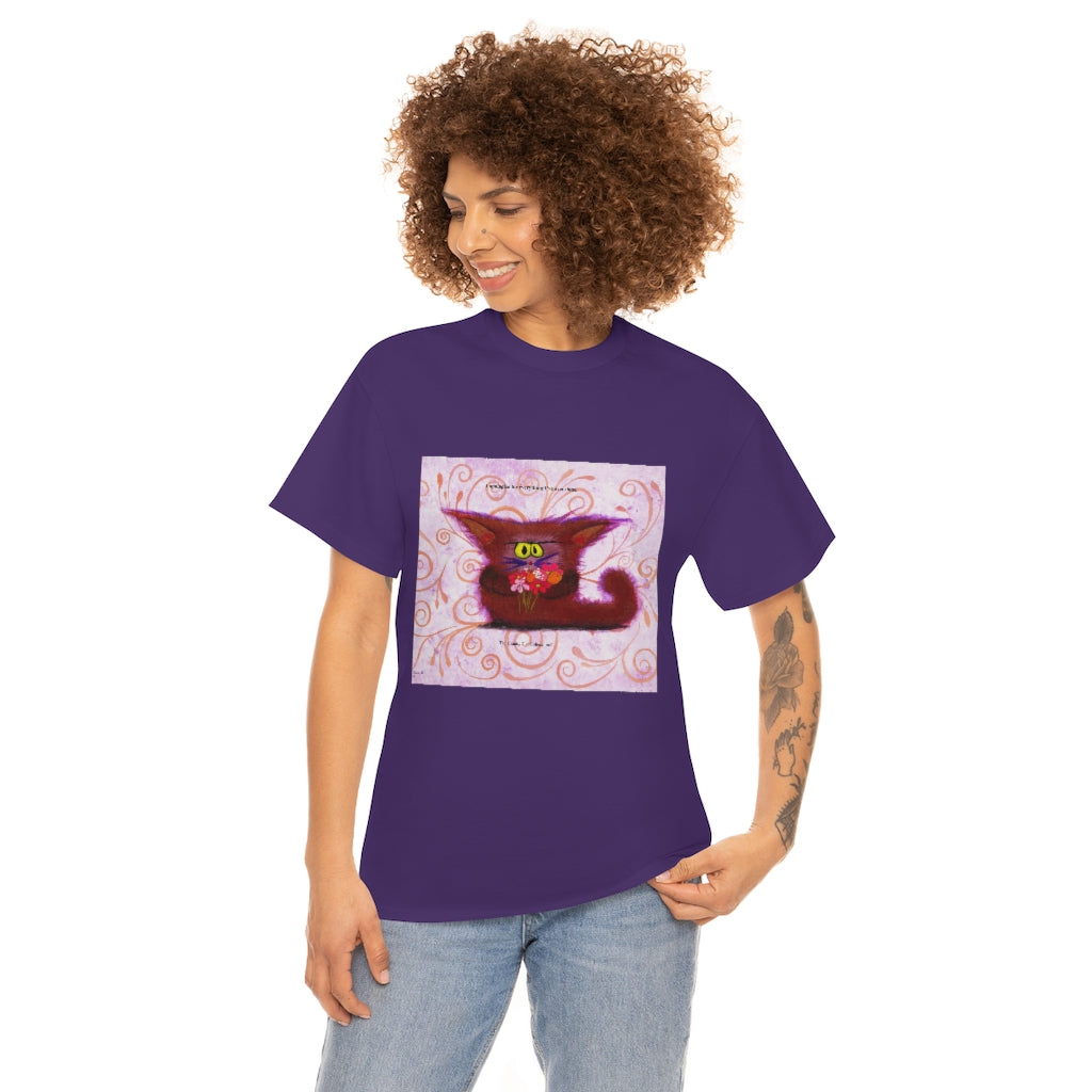 Apologetic Kitty - Cranky Cat T-Shirt!  Free Shipping