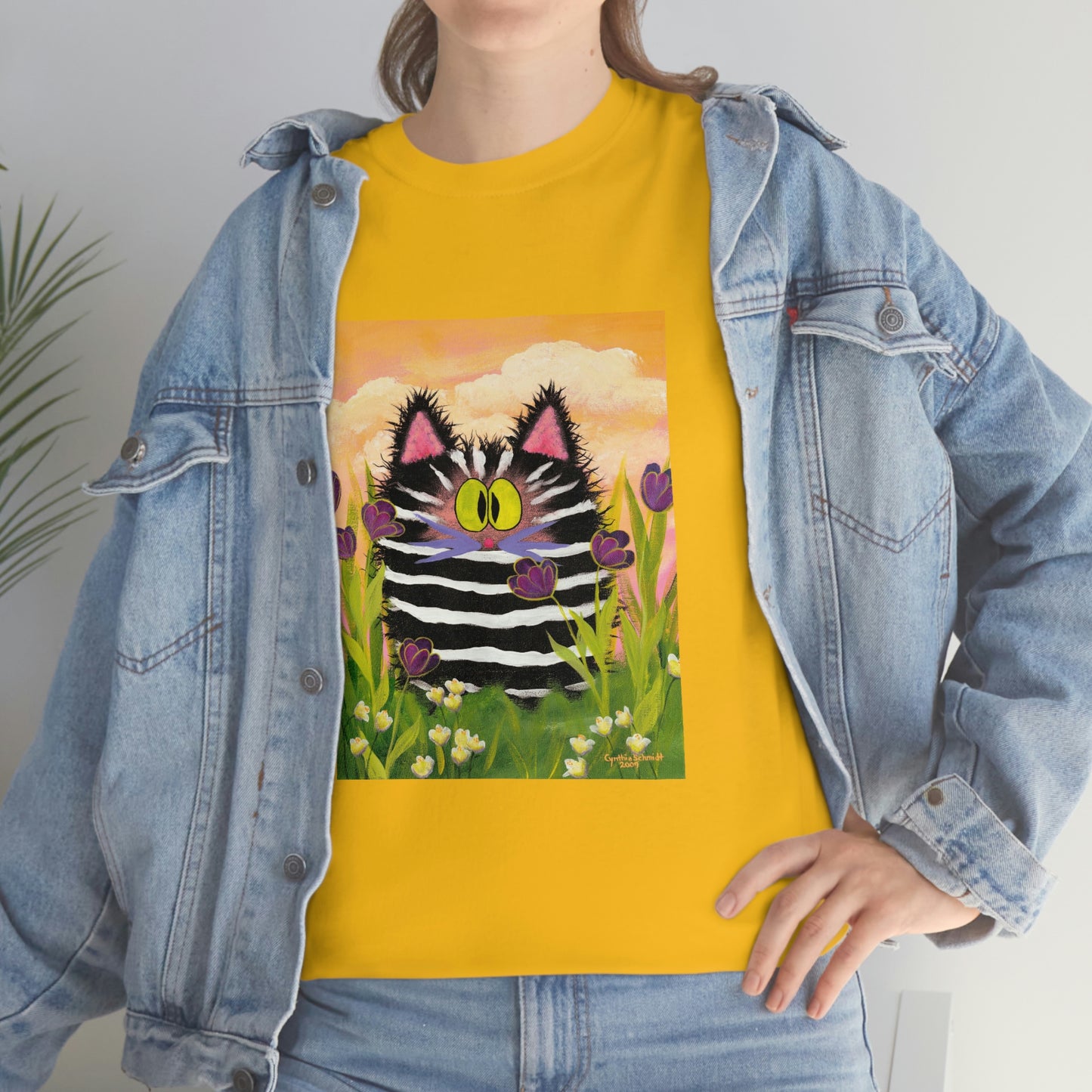 Zebra Kitty - T-Shirt!  Free Shipping!