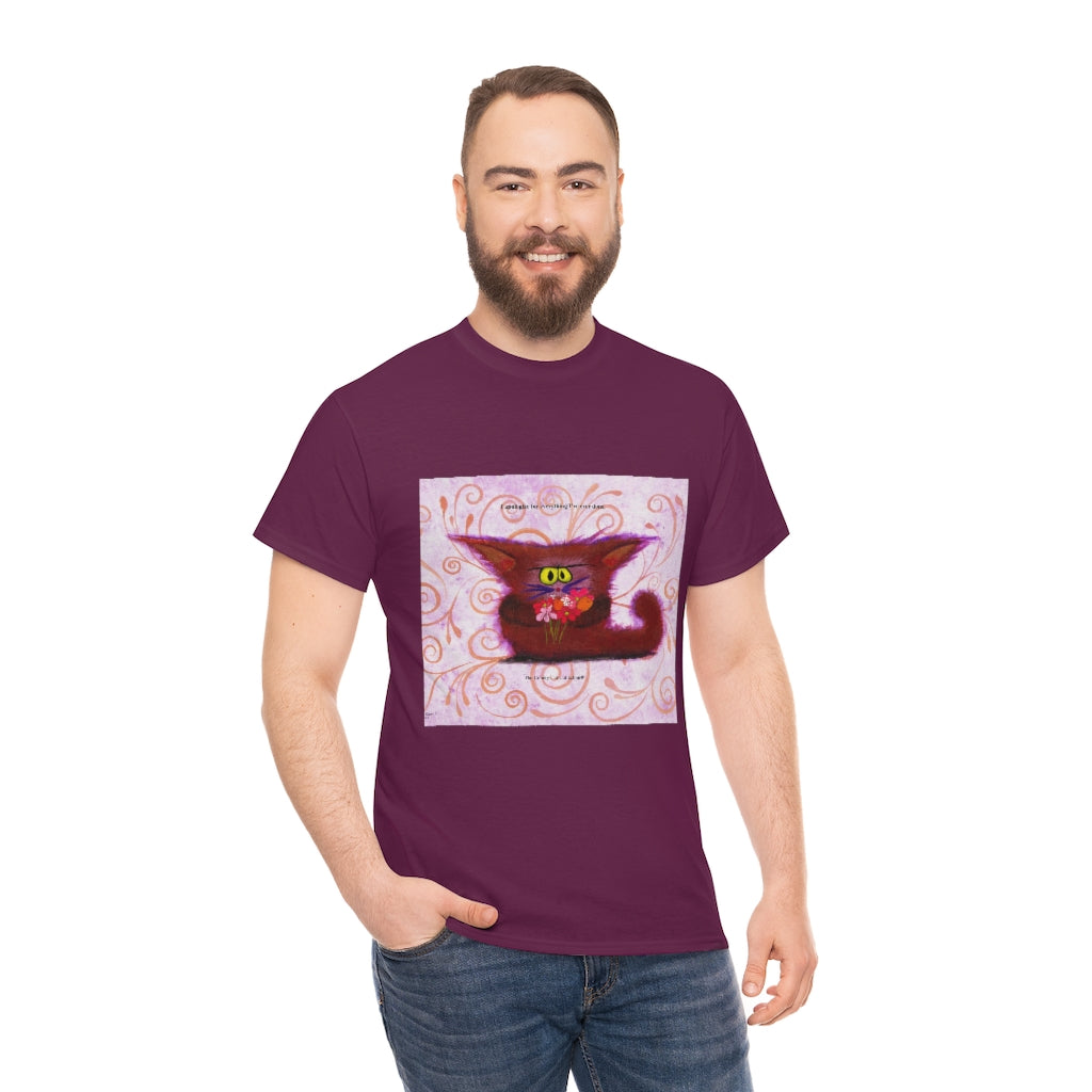 Apologetic Kitty - Cranky Cat T-Shirt! Free Shipping