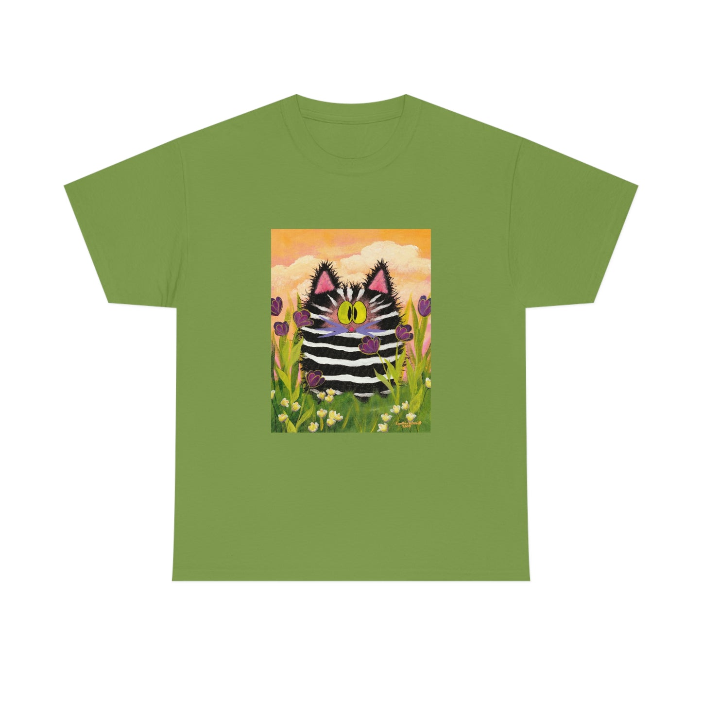 Zebra Kitty - T-Shirt!  Free Shipping!