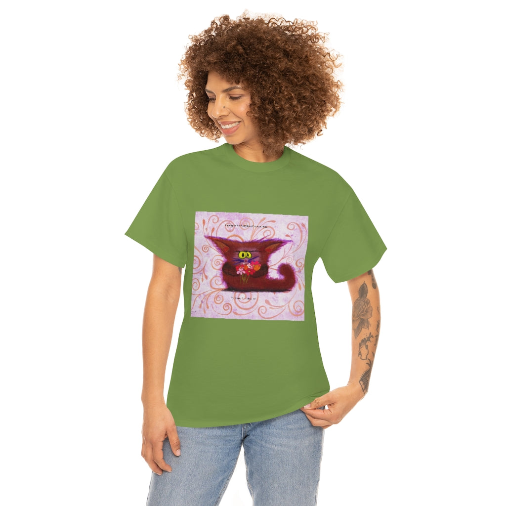 Apologetic Kitty - Cranky Cat T-Shirt!  Free Shipping