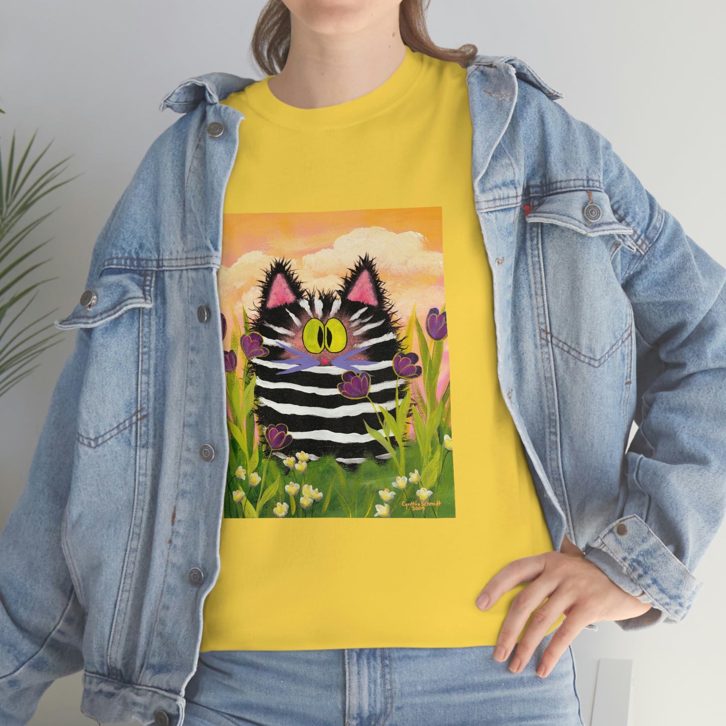 Zebra Kitty - T-Shirt!  Free Shipping!