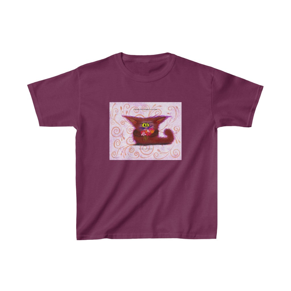 Kids' Apologetic Kitty - Cranky Cat T-Shirt! Free Shipping