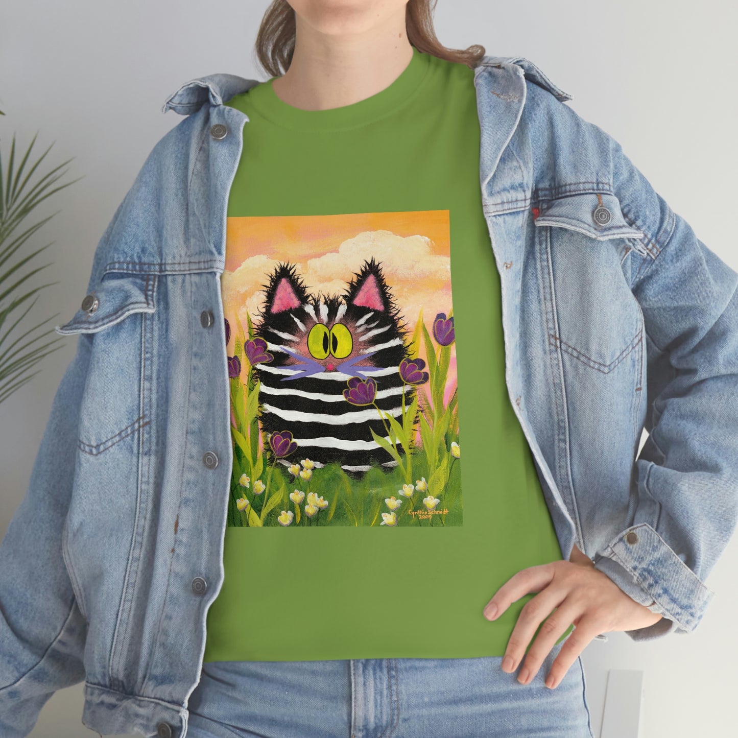 Zebra Kitty - T-Shirt!  Free Shipping!