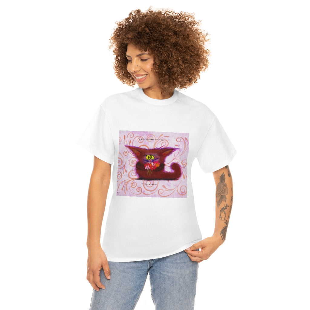 Apologetic Kitty - Cranky Cat T-Shirt!  Free Shipping