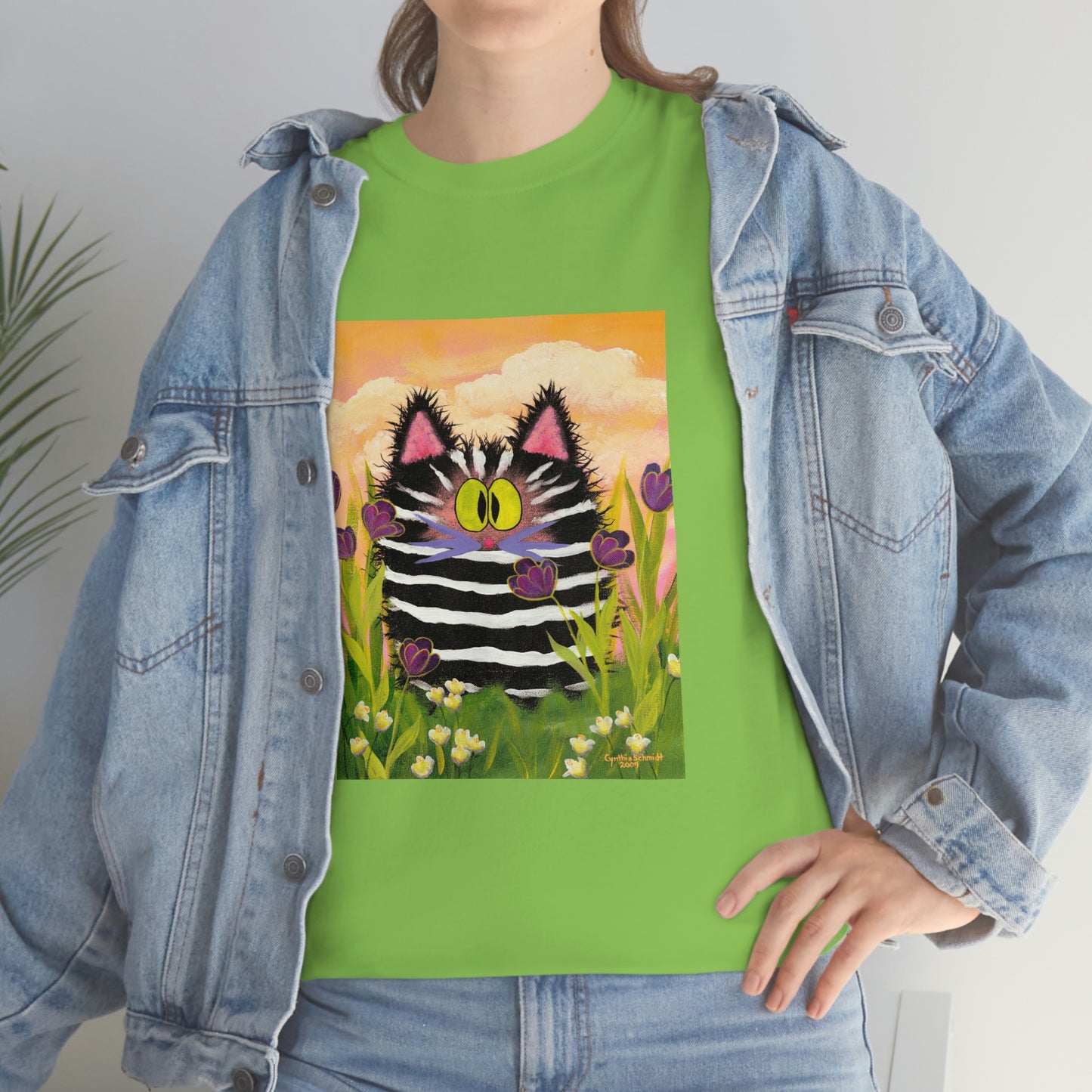 Zebra Kitty - T-Shirt!  Free Shipping!