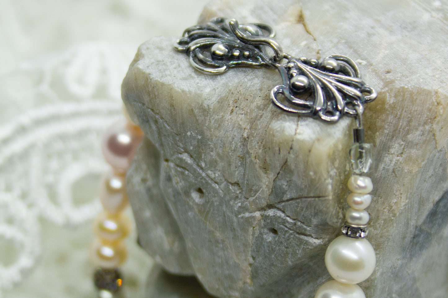 Pearls of Many Colors - Bracelet