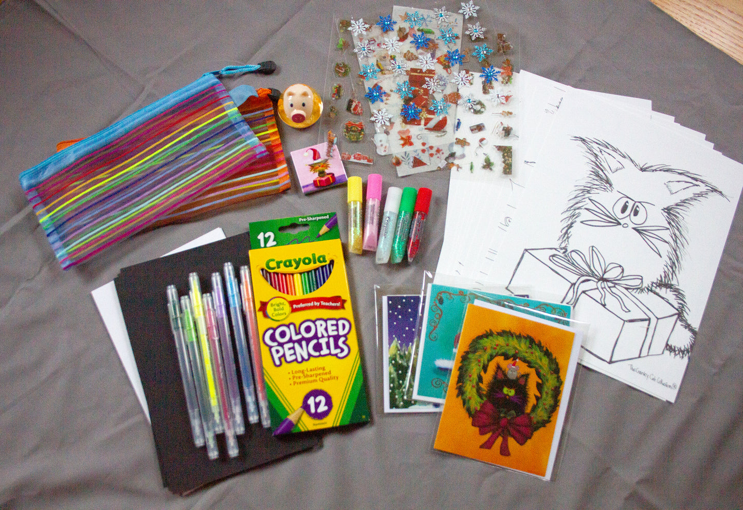 Cranky Cats Ridiculously Awesome Christmas Kit