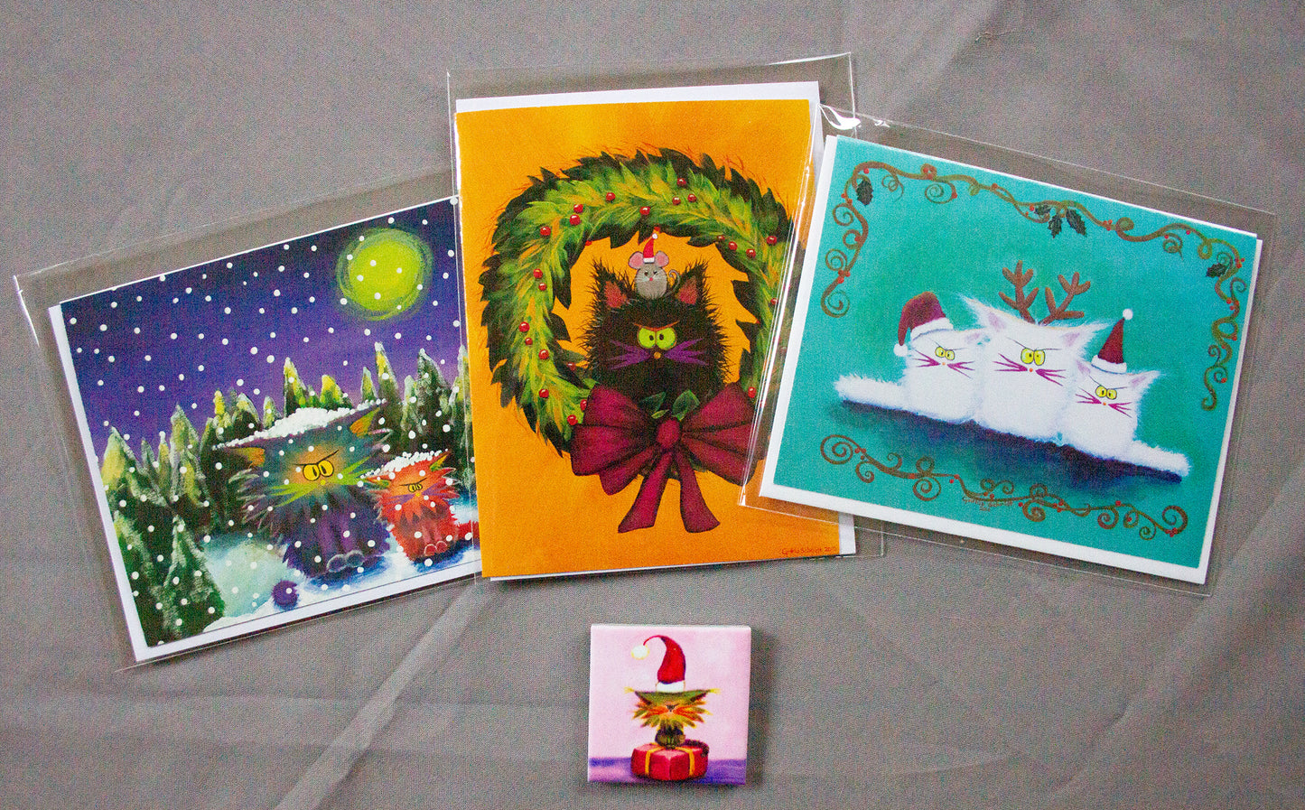 Cranky Cats Ridiculously Awesome Christmas Kit