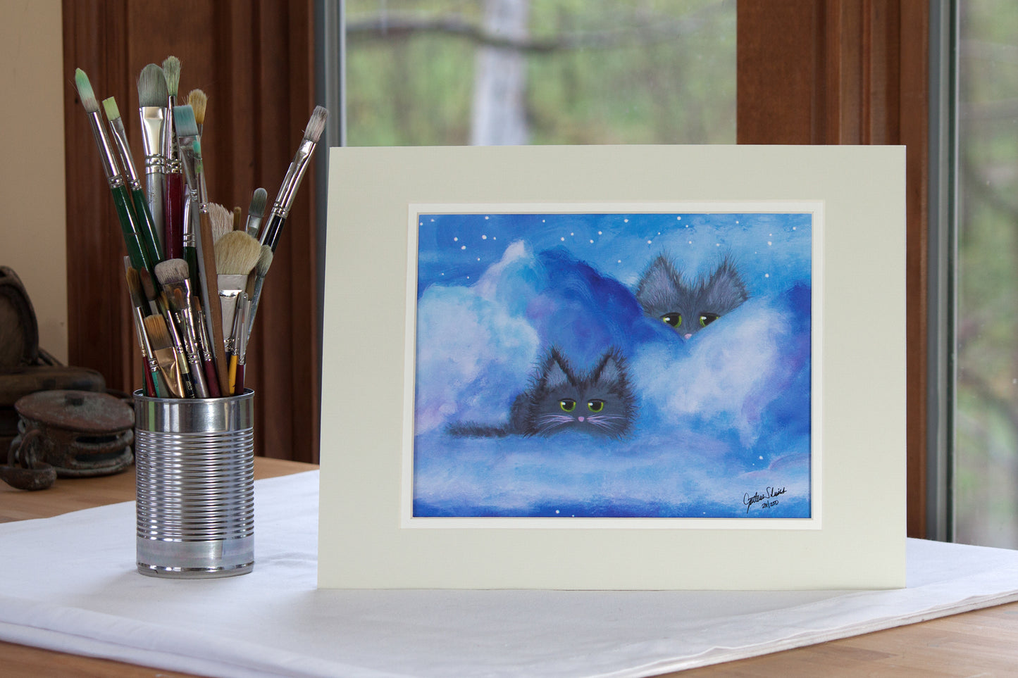 Cloud Kitties - Cranky Cat Collection™ by Cindy Schmidt