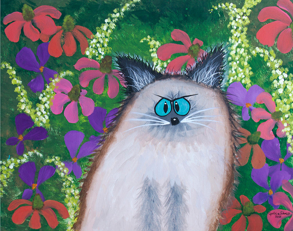 Siamese Cranky Cat Collection™ by Cindy Schmidt