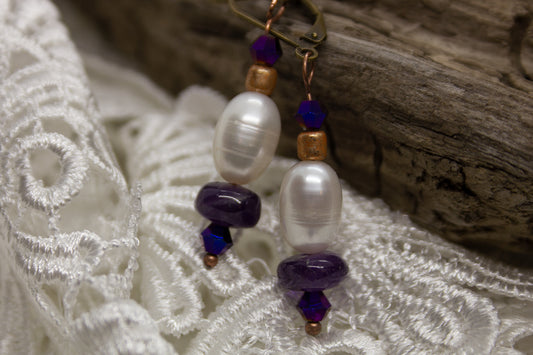 Everyone Must Love Purple, Right?  Earrings