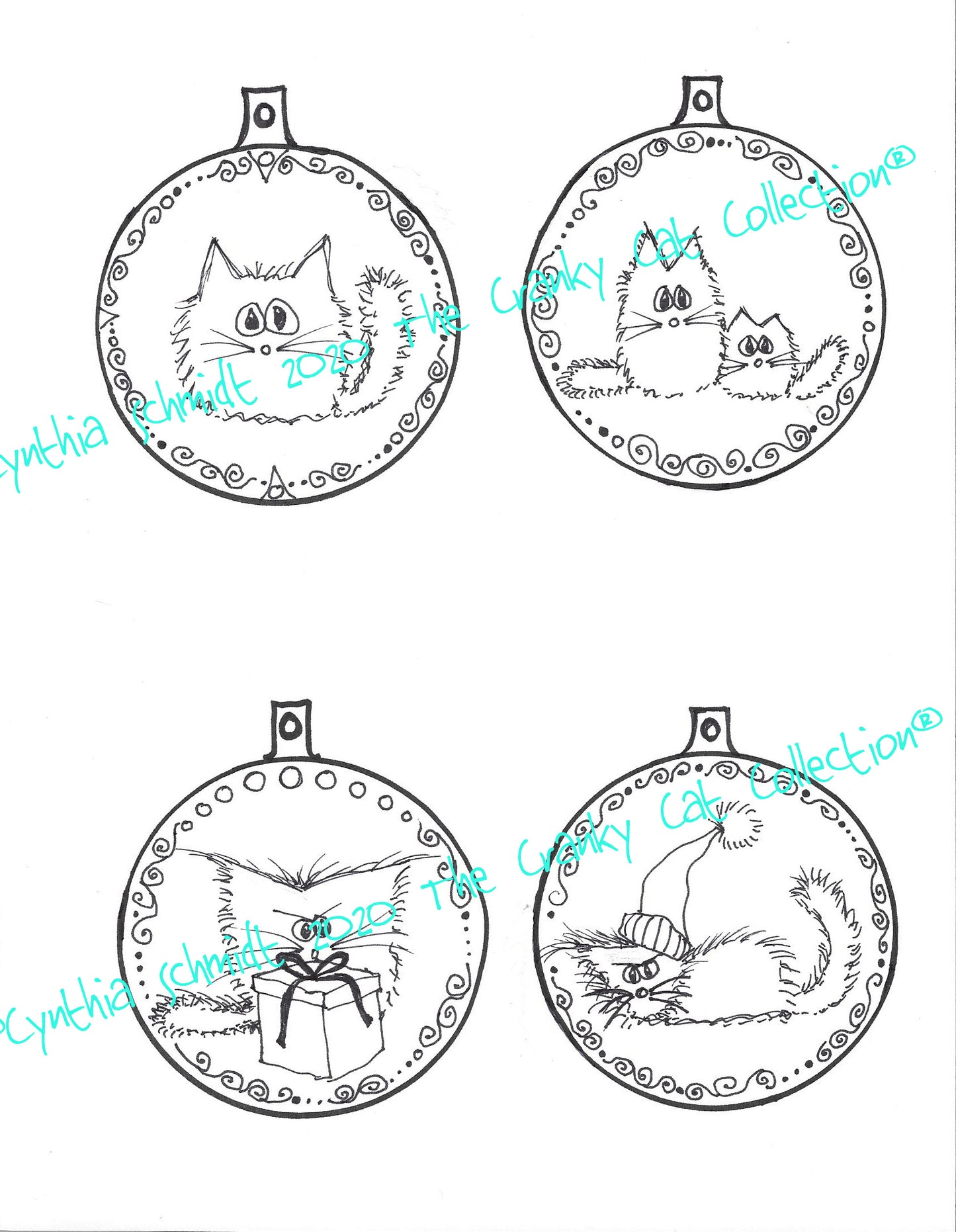 Cranky Cats Ridiculously Awesome Christmas Kit