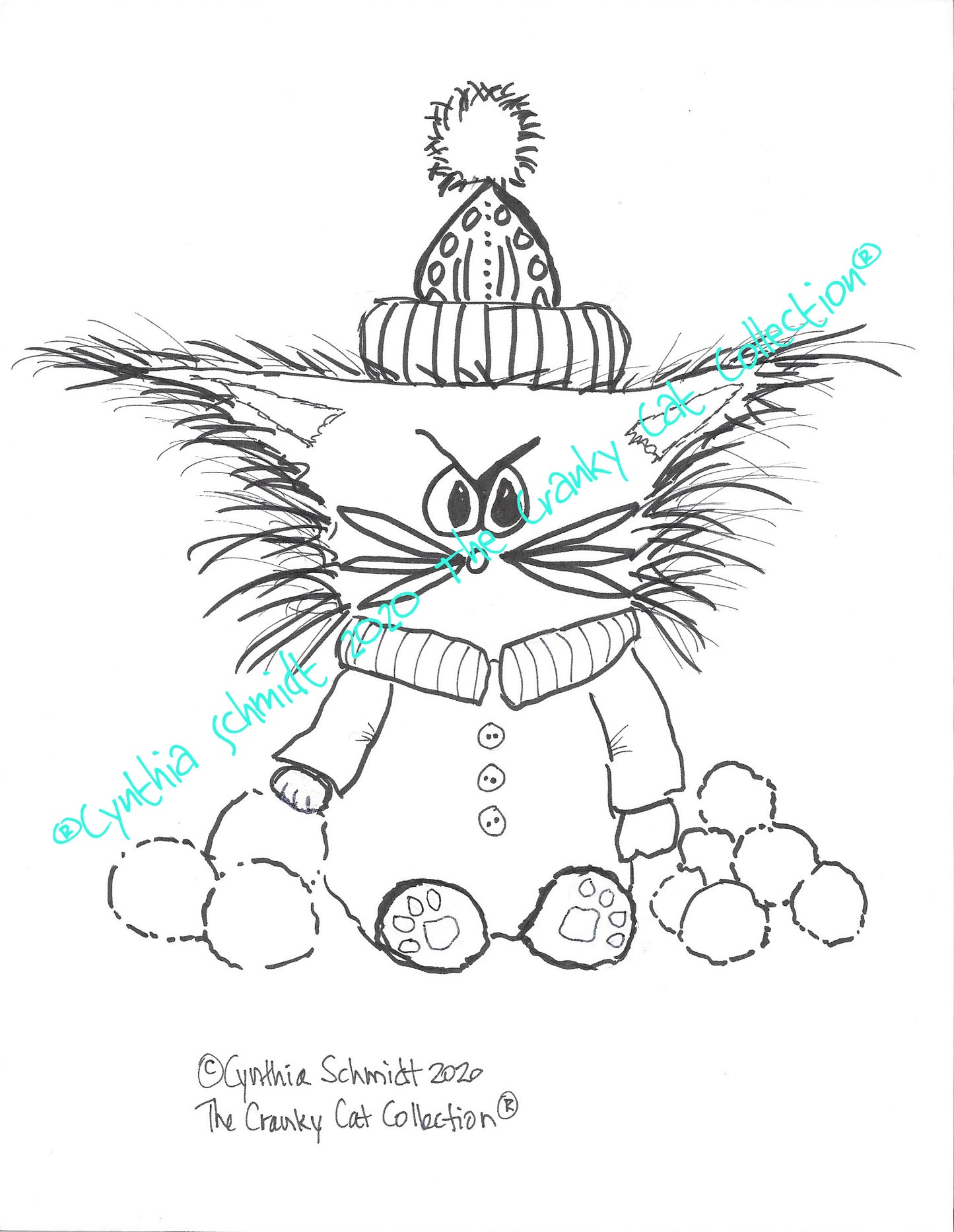 Cranky Cats Ridiculously Awesome Christmas Kit