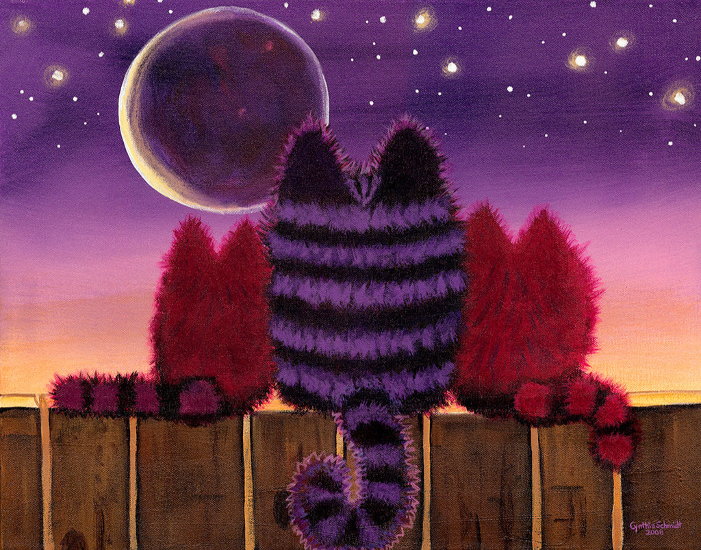 Moongazers - Cranky Cat Collection™ by Cindy Schmidt