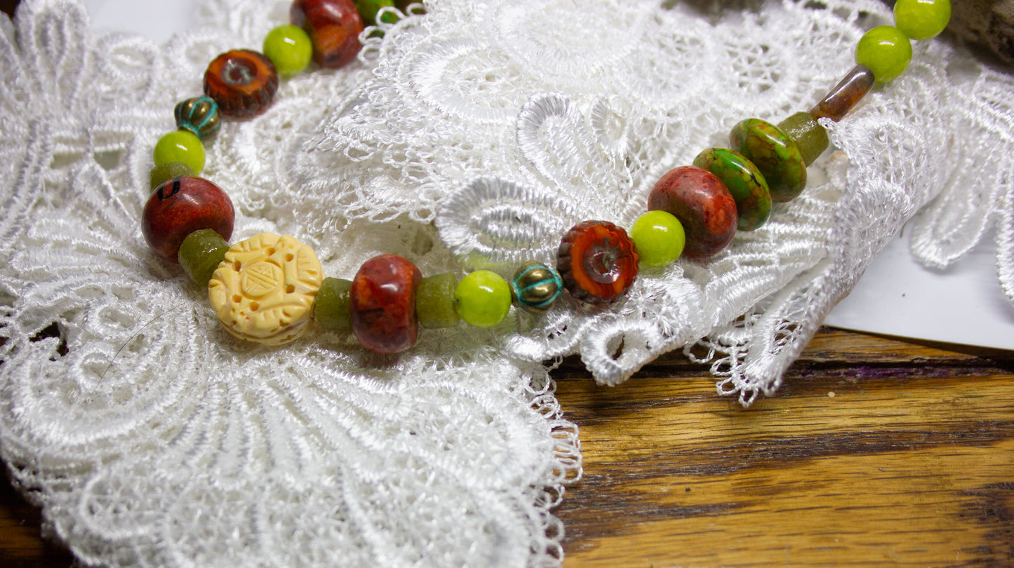 Salsa Verde — Necklace