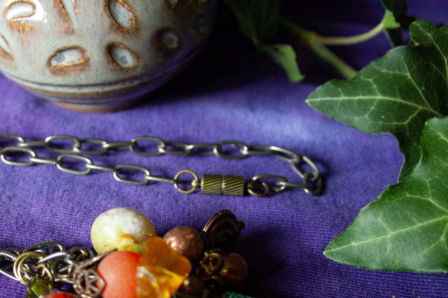 Everything Necklace - Natural Opal, Turquoise, Amber, ETC