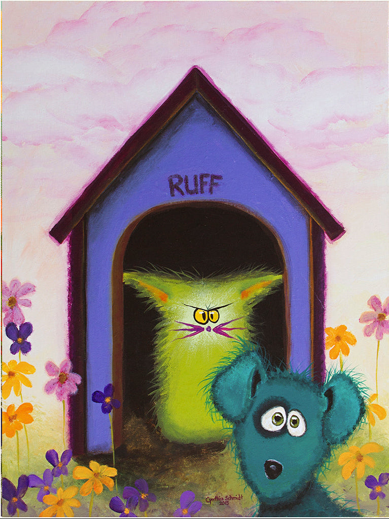 Ruff - Cranky Cat Collection™ by Cindy Schmidt