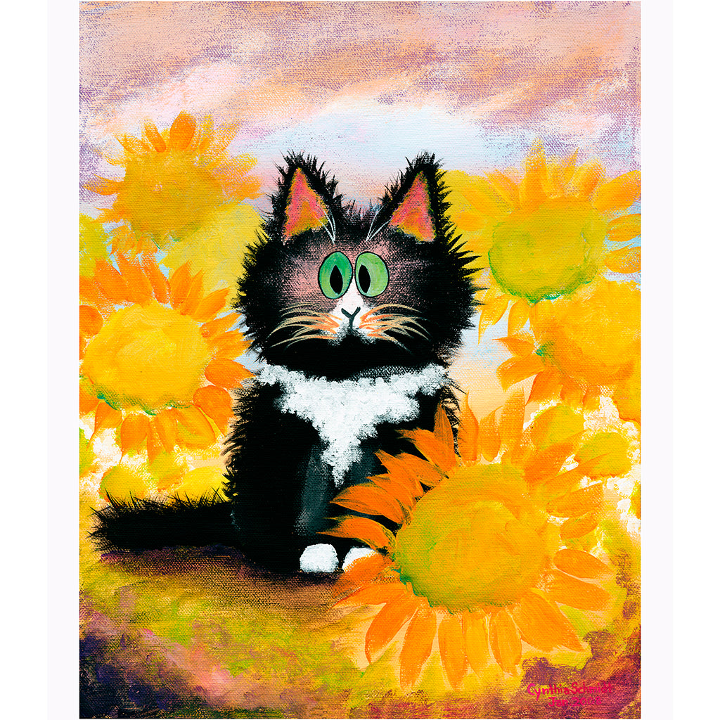 Tuxedo Cat - Cranky Cat Collection™ by Cindy Schmidt
