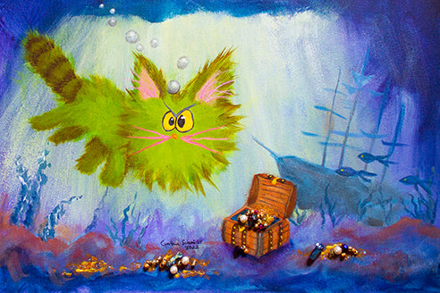 Undersea Explorer - Matted Print