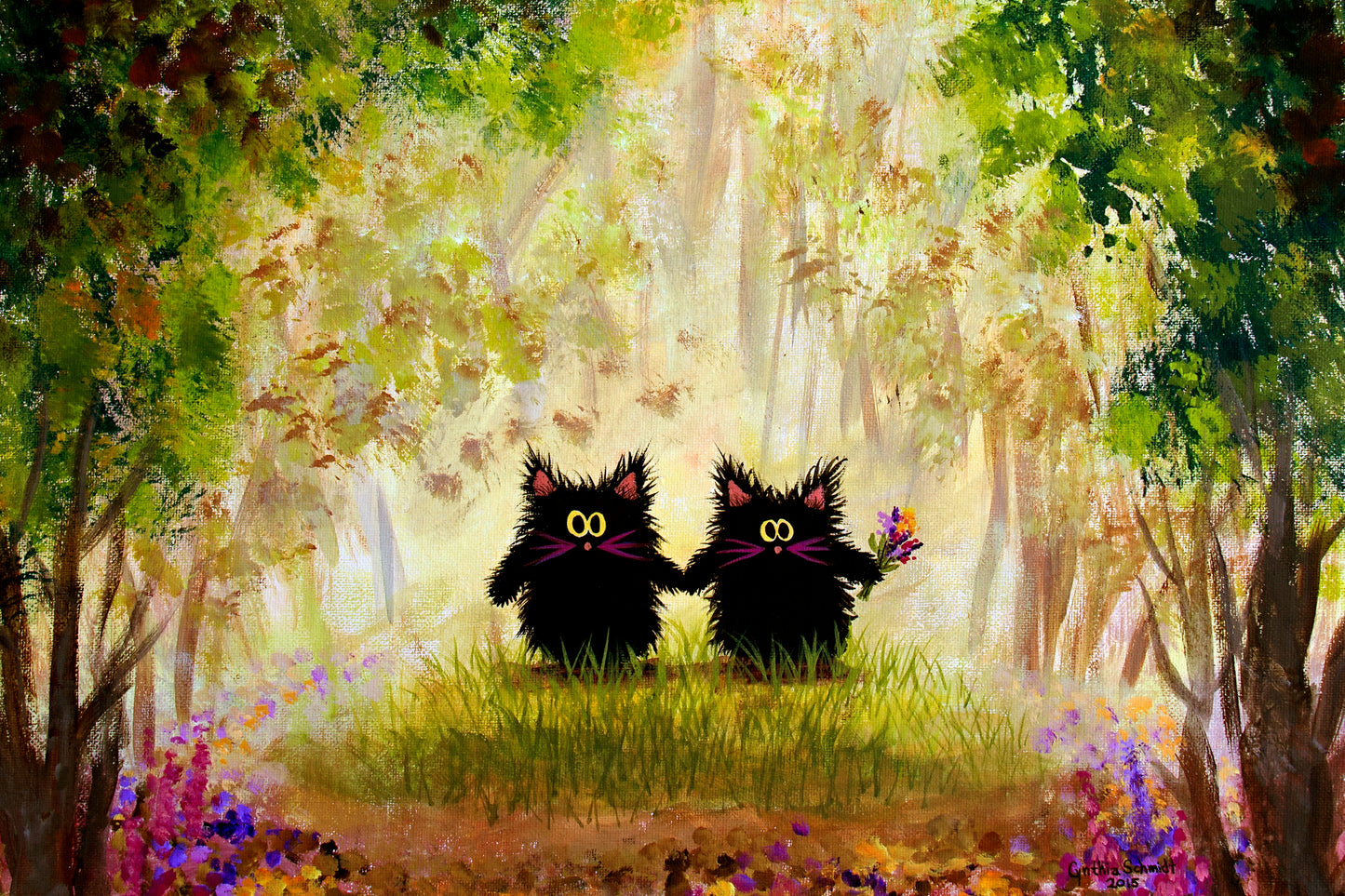Walk In The Woods — Matted Print