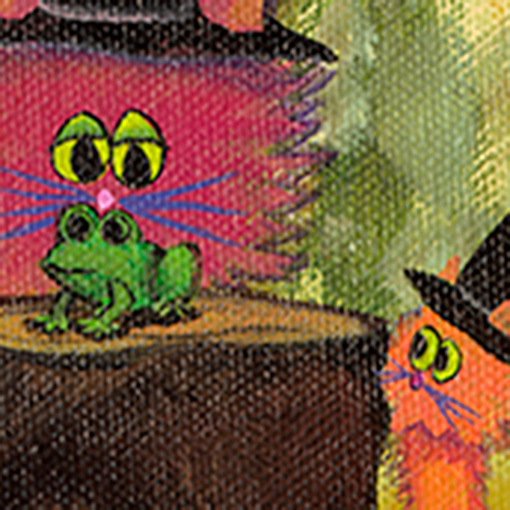 Witch Kitties - Cranky Cat Collection™ by Cindy Schmidt