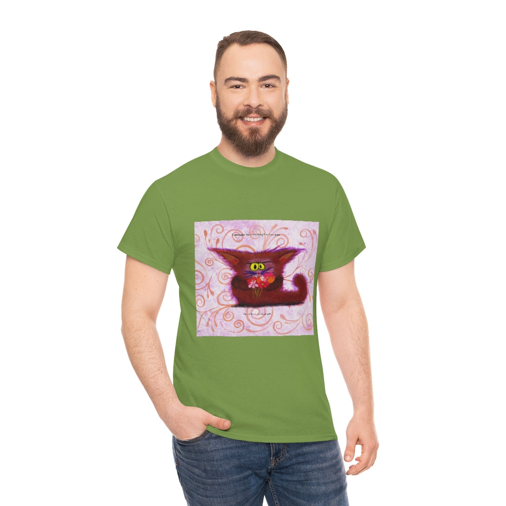 Apologetic Kitty - Cranky Cat T-Shirt! Free Shipping