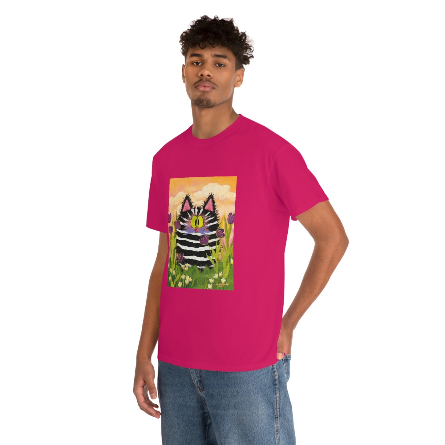 Zebra Kitty - T-Shirt!  Free Shipping!