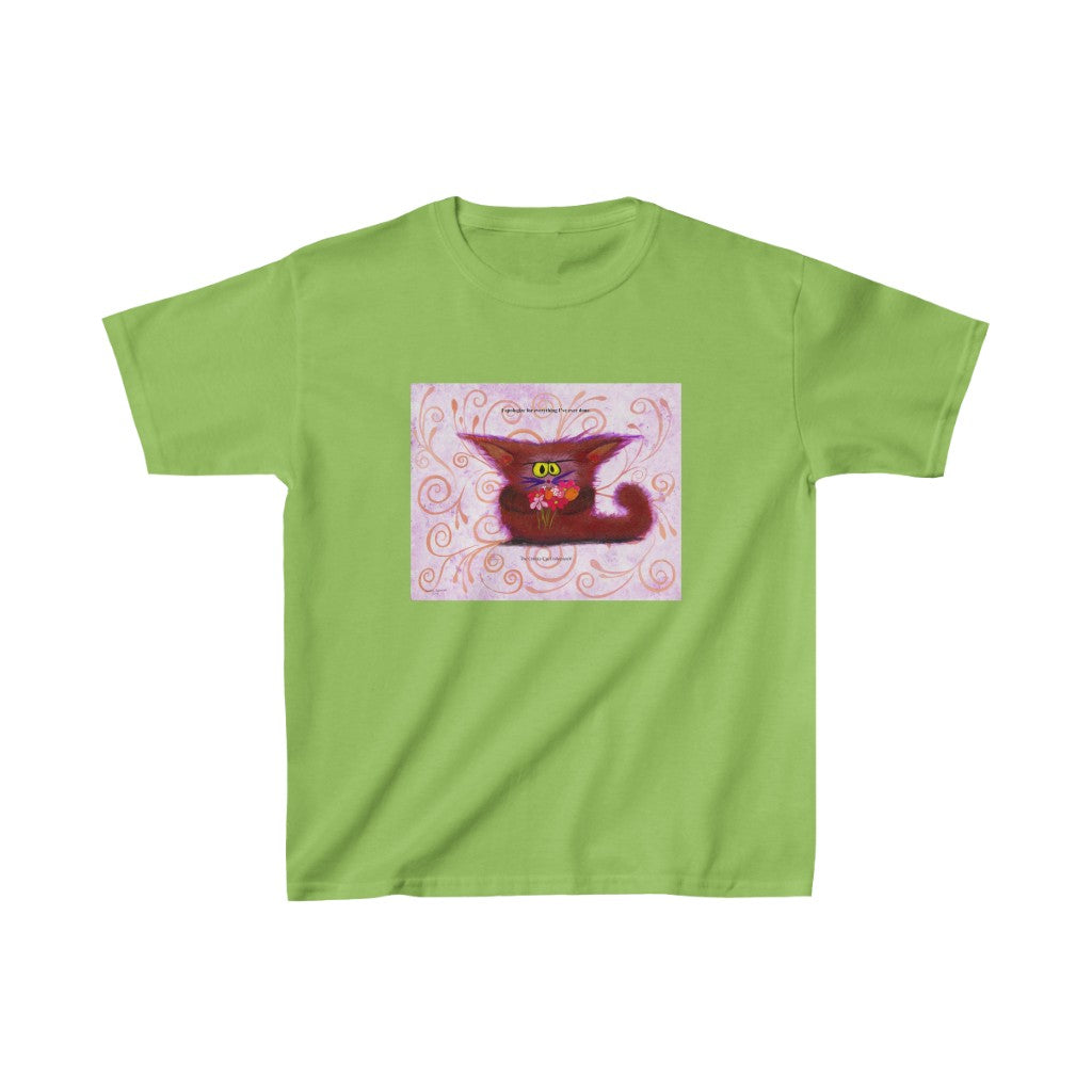 Kids' Apologetic Kitty - Cranky Cat T-Shirt! Free Shipping