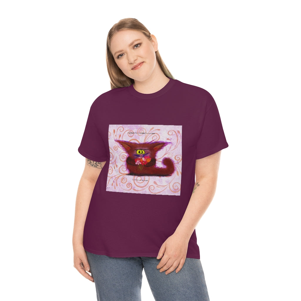 Apologetic Kitty - Cranky Cat T-Shirt! Free Shipping
