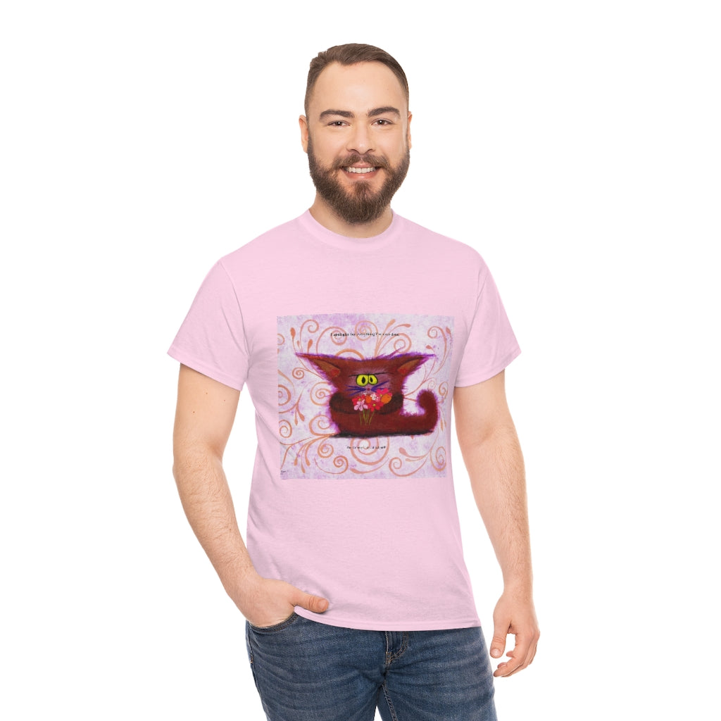 Apologetic Kitty - Cranky Cat T-Shirt! Free Shipping