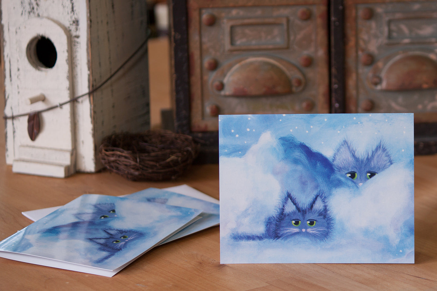 Cloud Kitties - Cranky Cat Collection™ by Cindy Schmidt