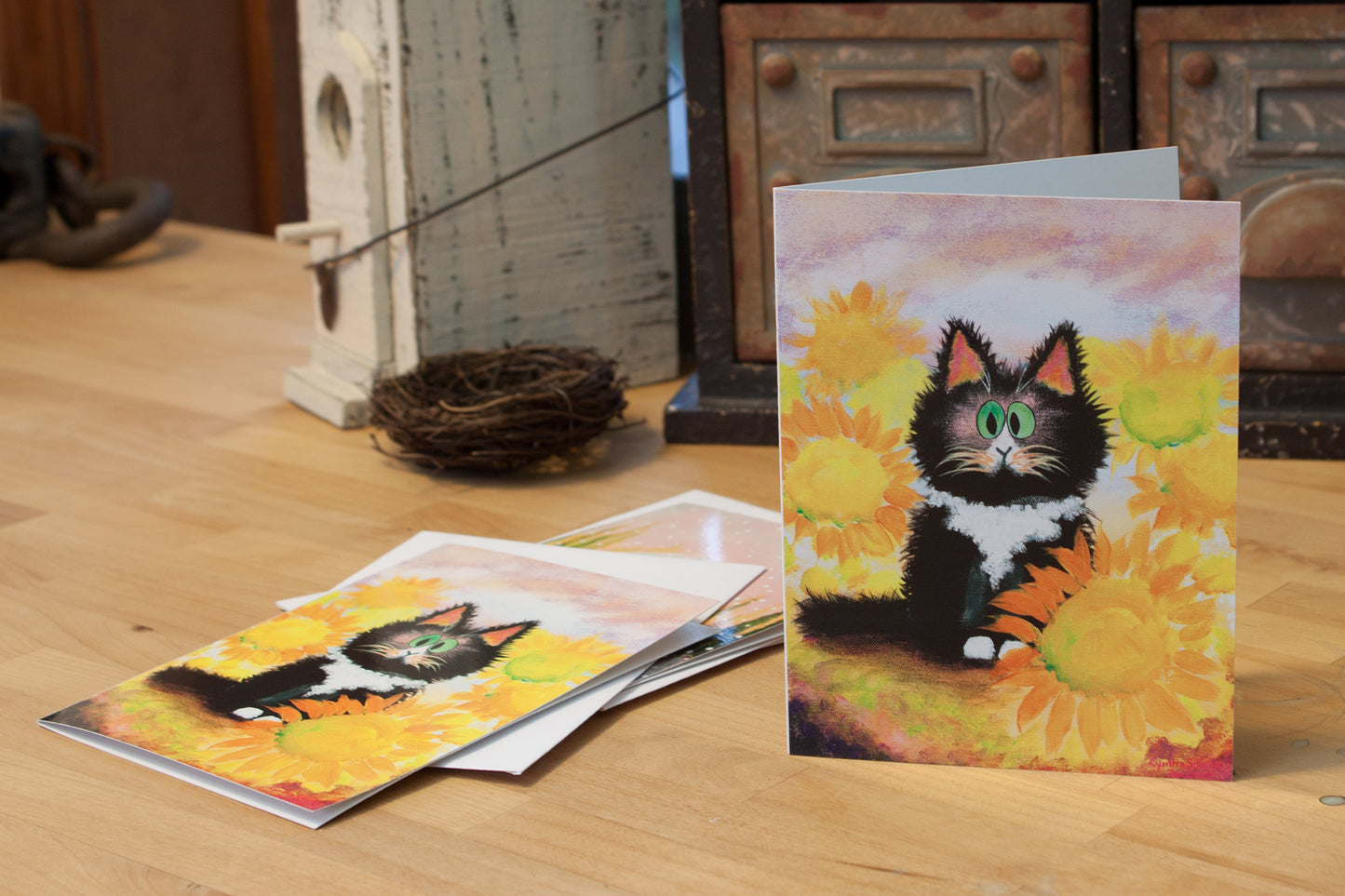 Tuxedo Cat - Cranky Cat Collection™ by Cindy Schmidt