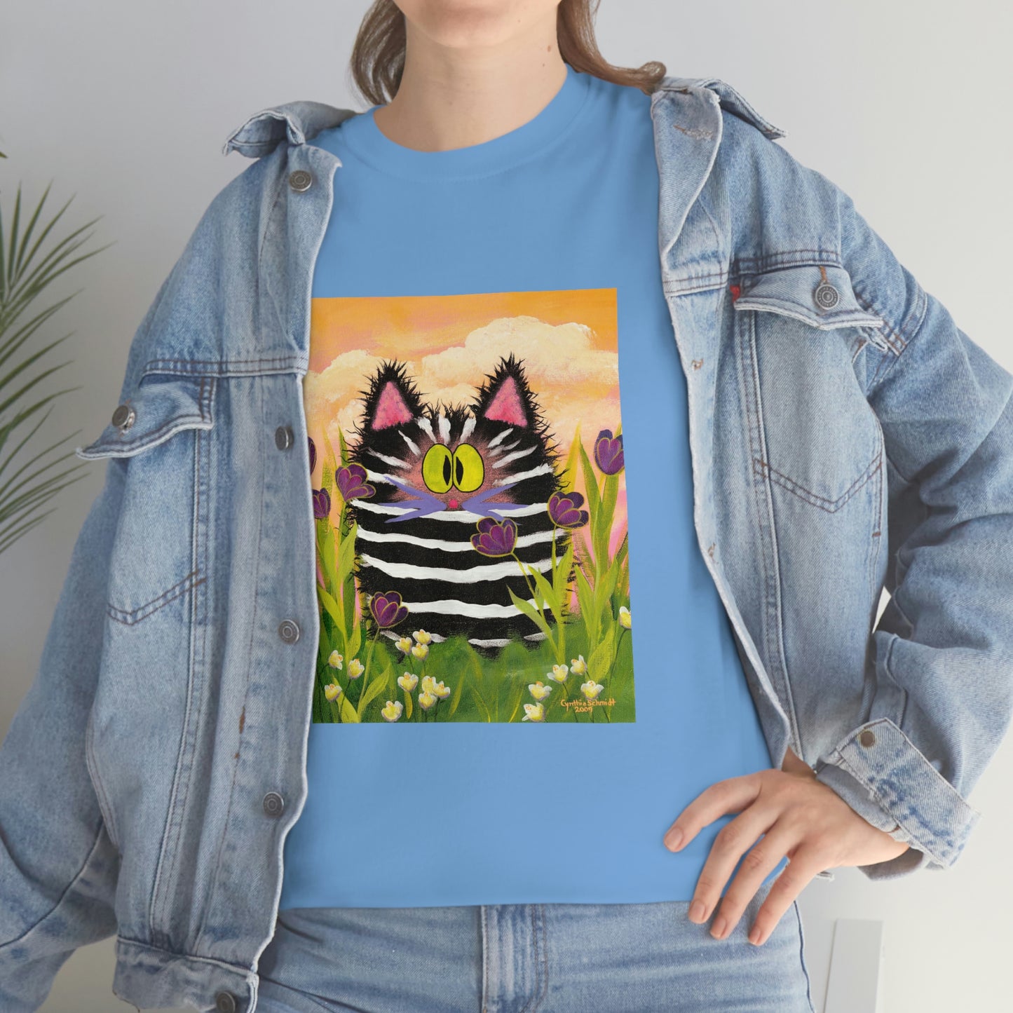 Zebra Kitty - T-Shirt!  Free Shipping!