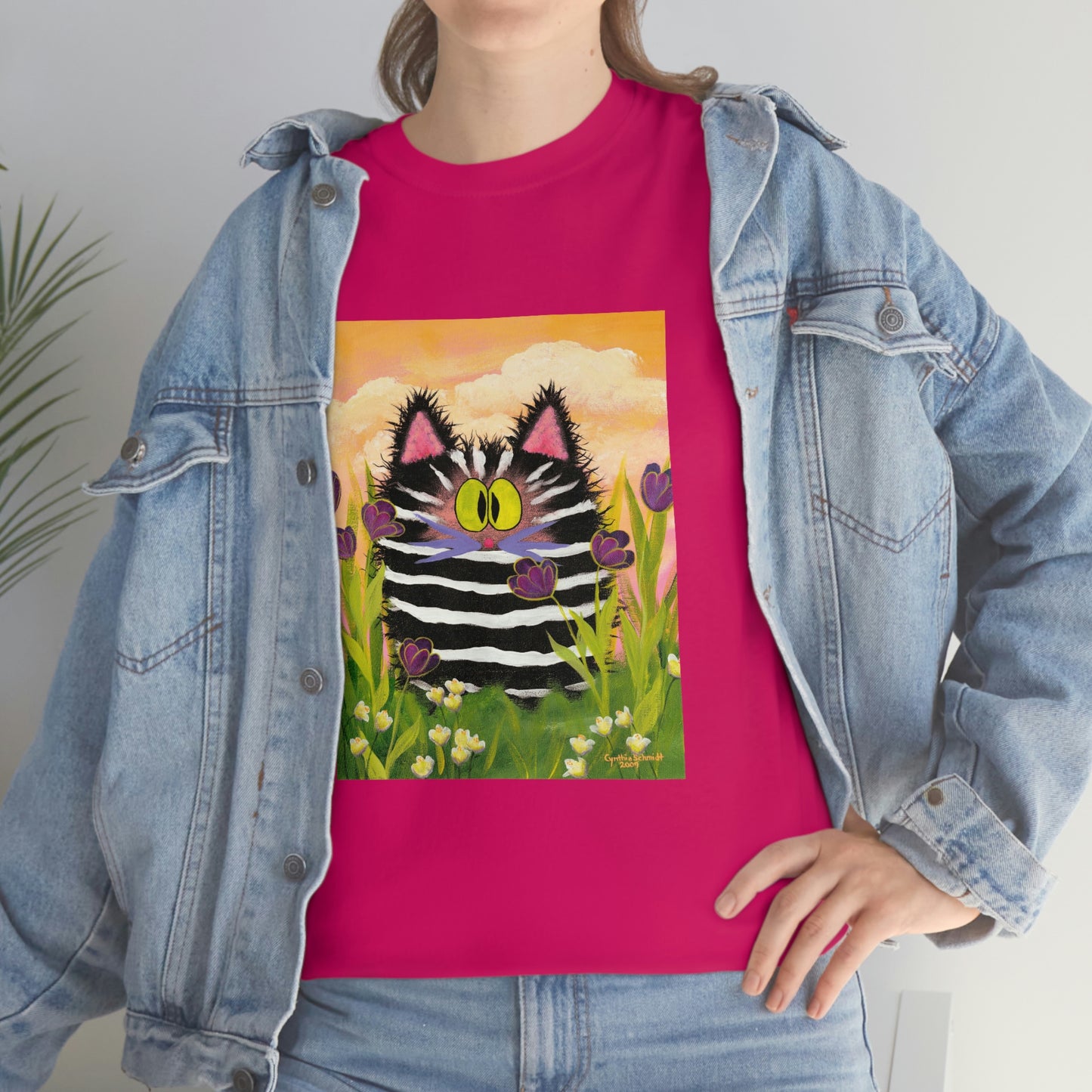 Zebra Kitty - T-Shirt!  Free Shipping!