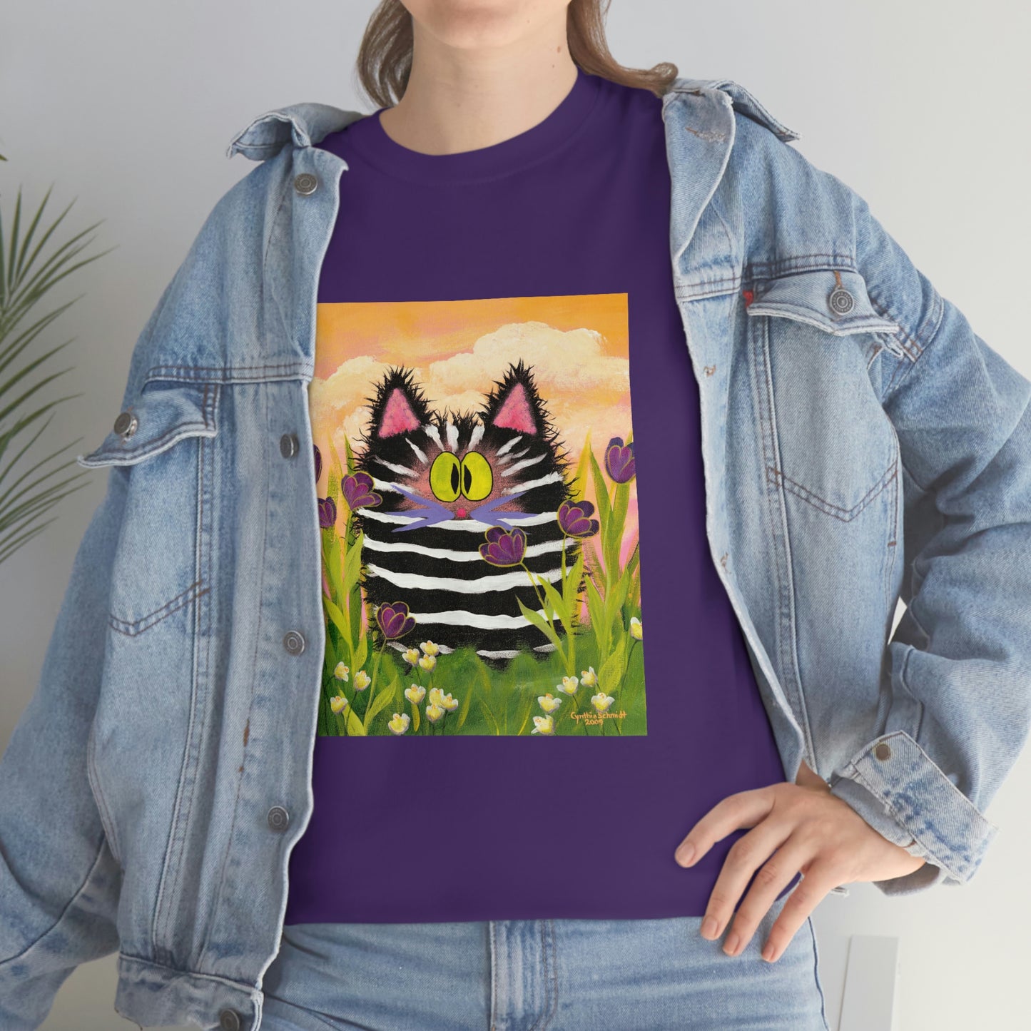 Zebra Kitty - T-Shirt!  Free Shipping!