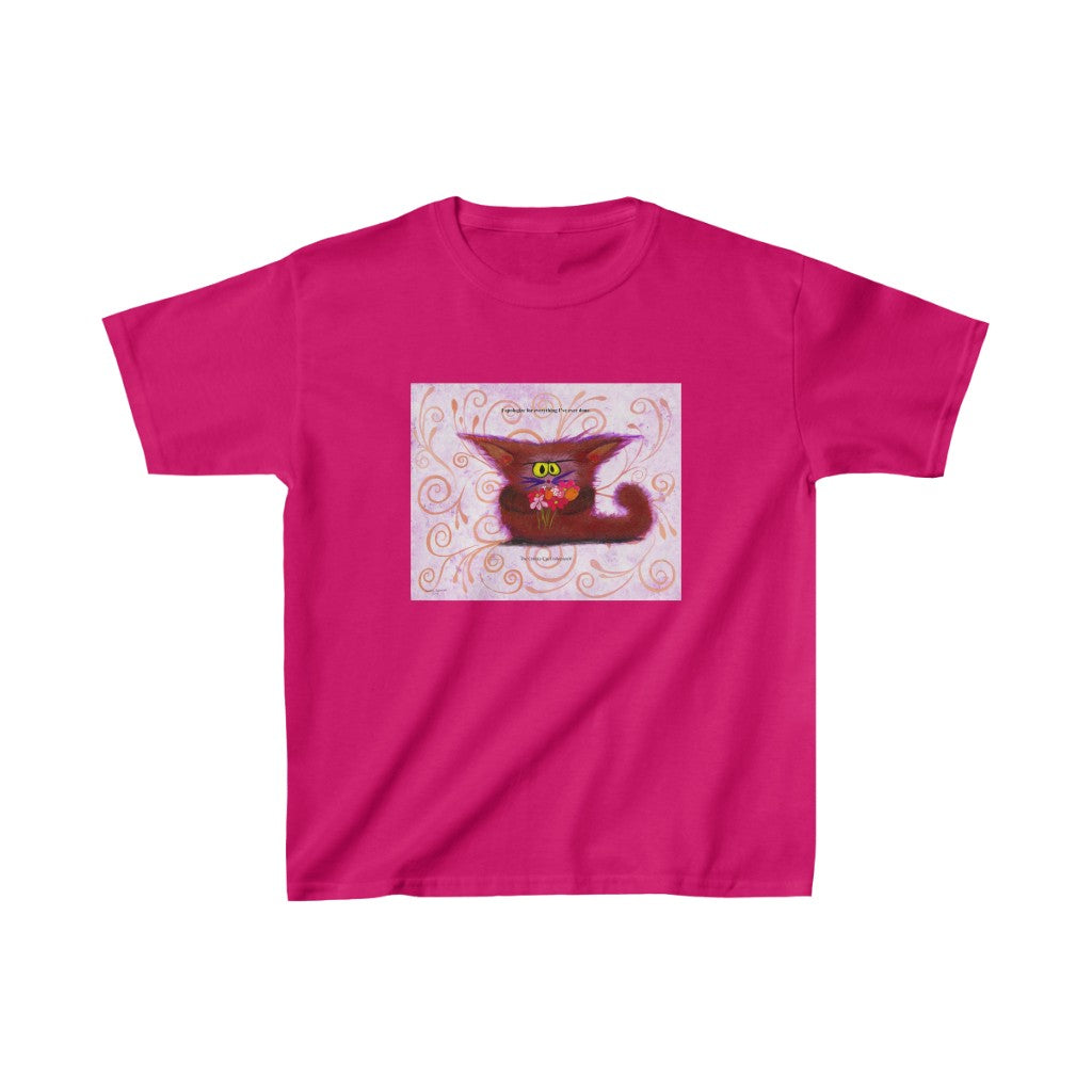Kids' Apologetic Kitty - Cranky Cat T-Shirt! Free Shipping