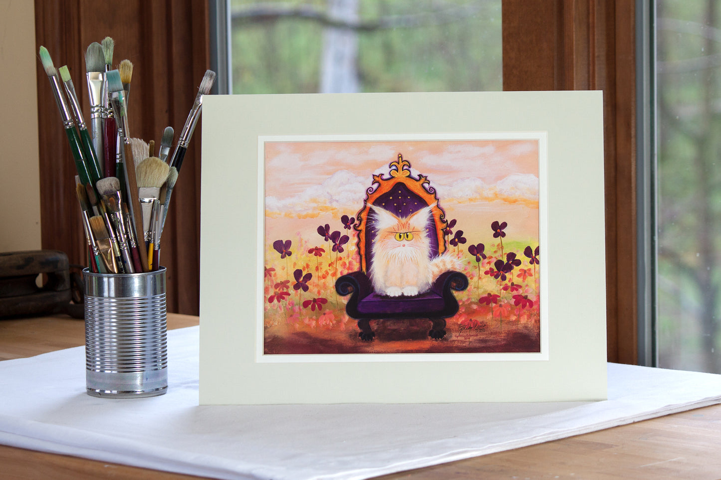 Royal Cat - Cranky Cat Collection™ by Cindy Schmidt