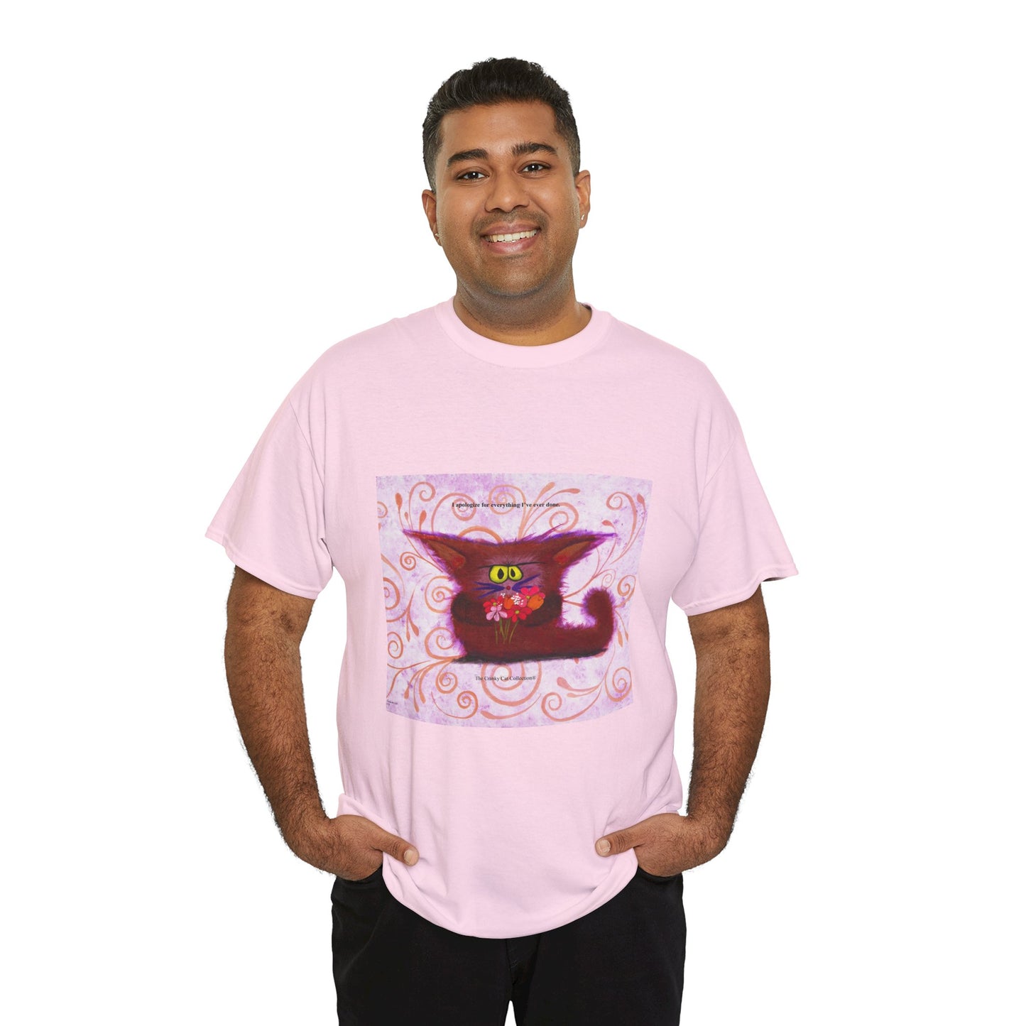 Apologetic Kitty - Cranky Cat T-Shirt!  Free Shipping