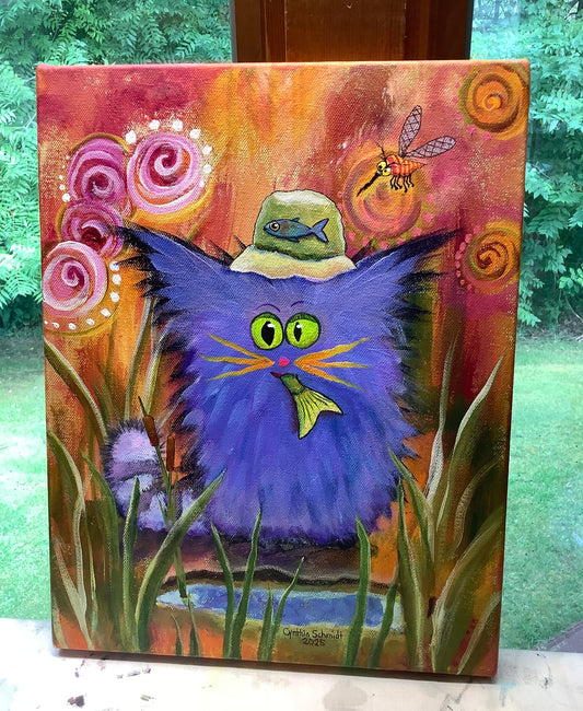 Catherine “CatFish” McGee - Original Painting