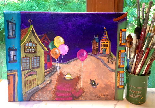 Balloons - Original Painting