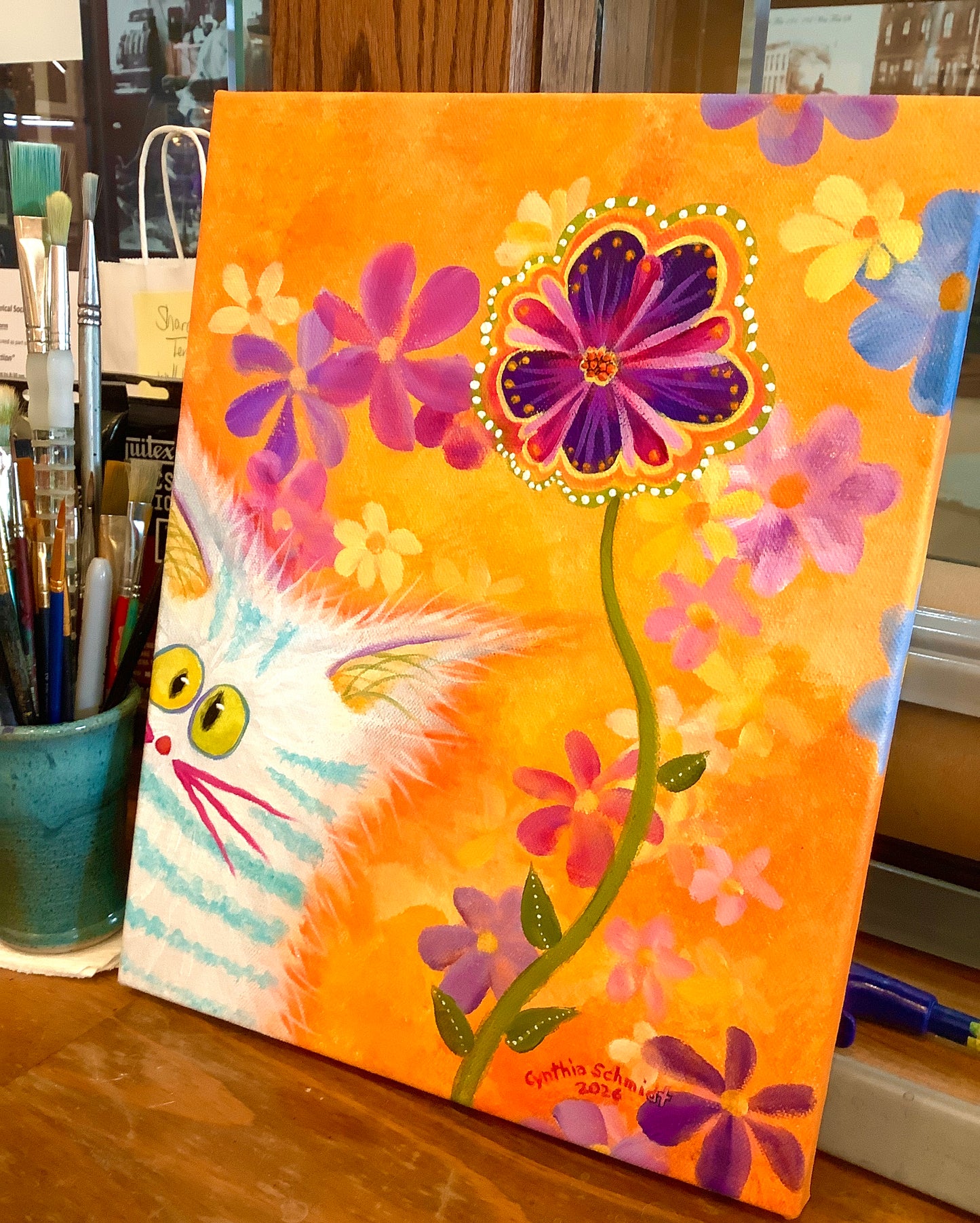 You're a Special Kind of Flower - Original Painting