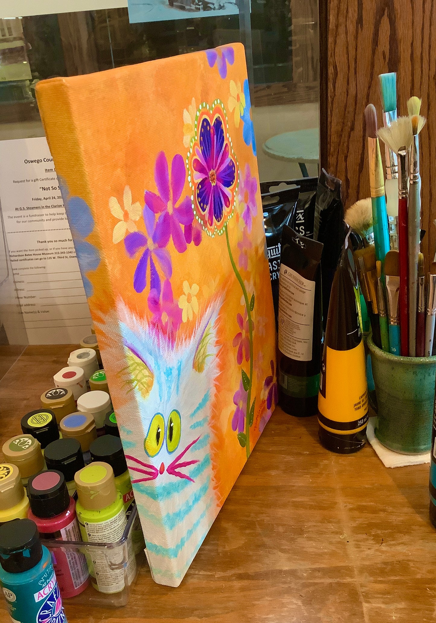 You're a Special Kind of Flower - Original Painting