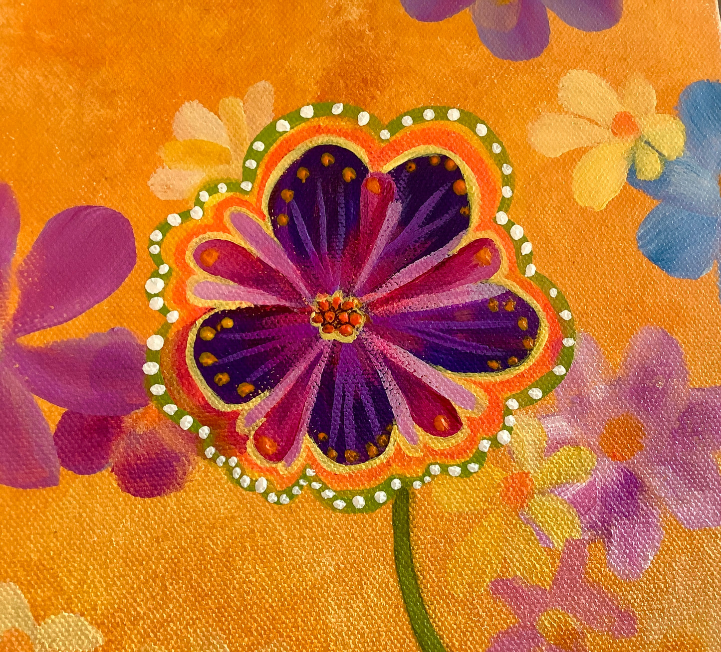 You're a Special Kind of Flower - Original Painting